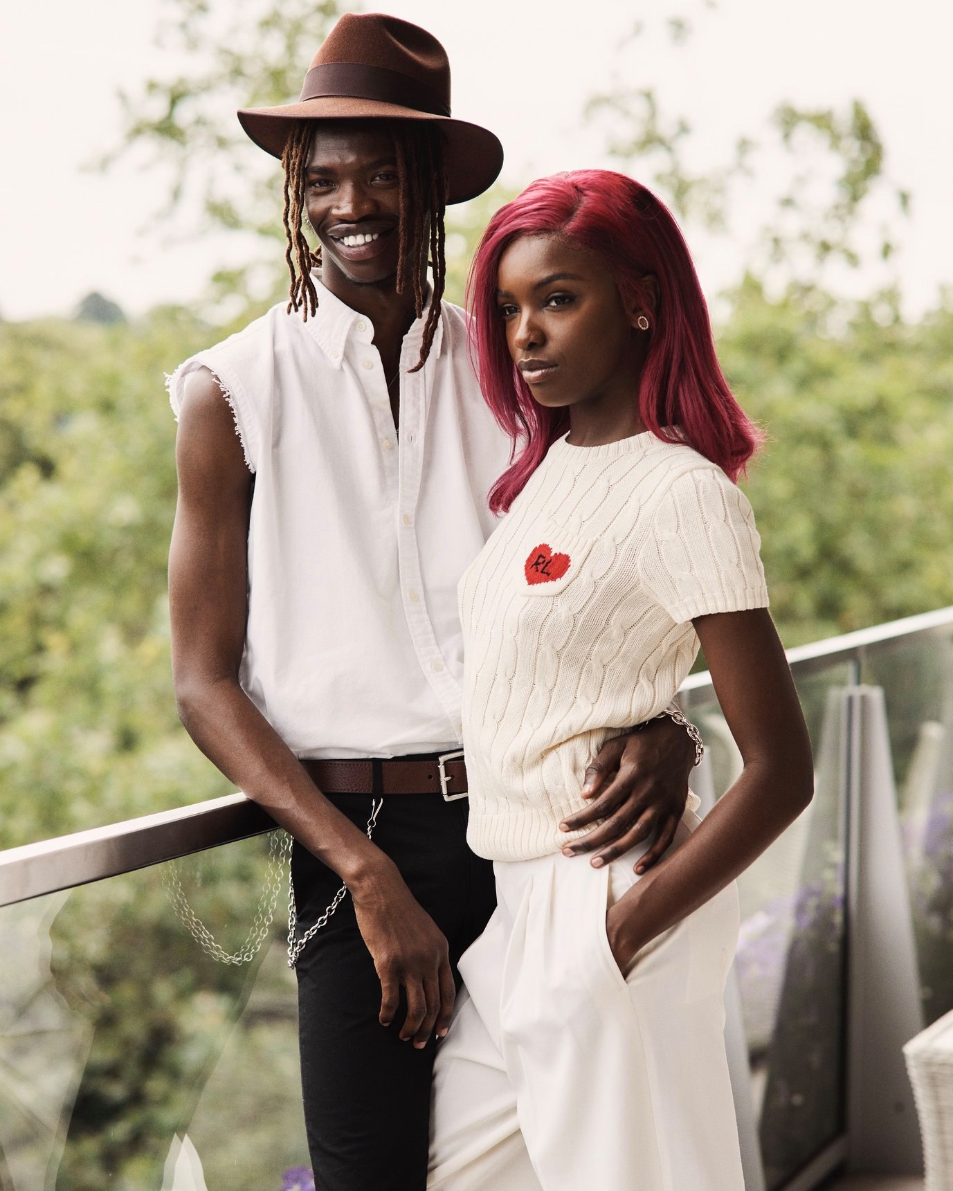 Ralph - Lancey Foux and Leomie Anderson wear Polo Ralph Lauren
