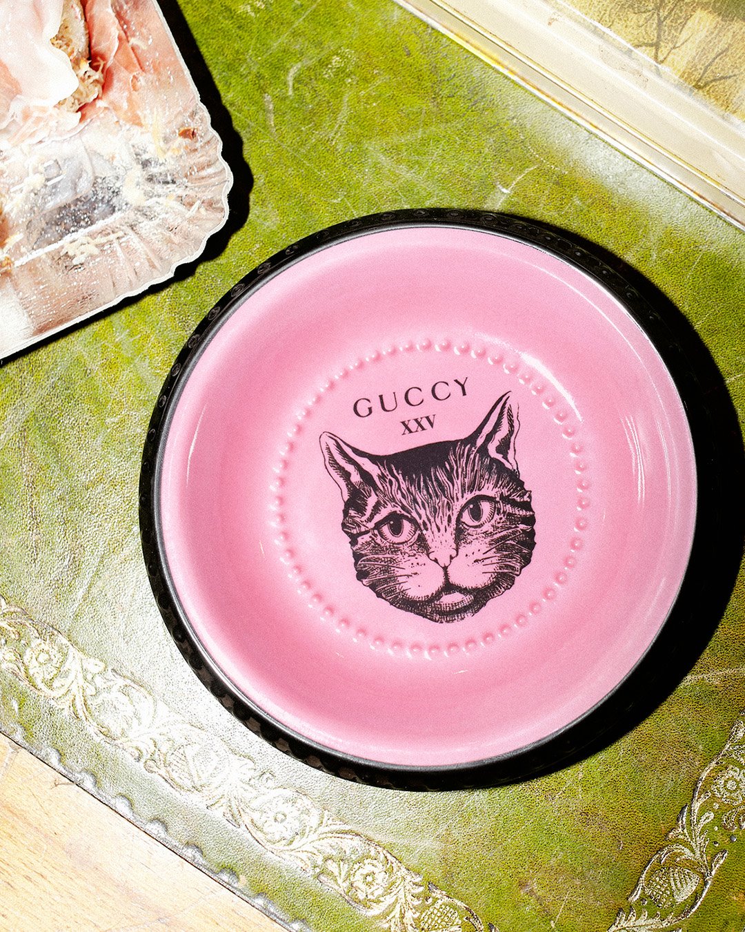 Among the Gucci Décor pieces crafted in Italy designed by