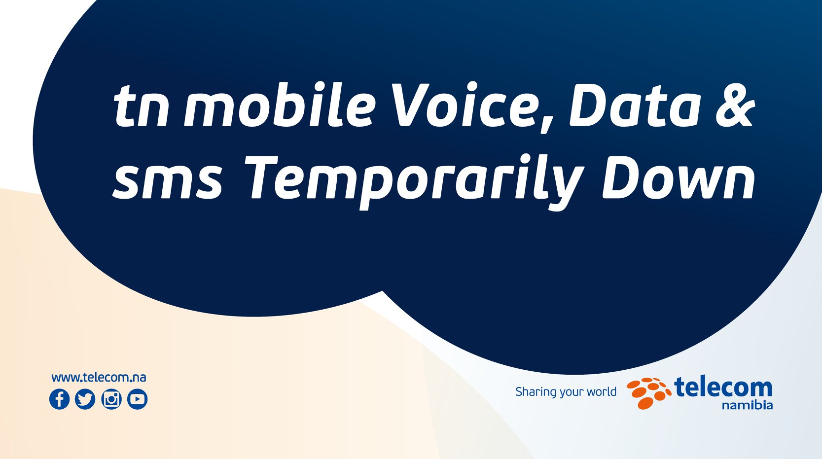 Telecom Namibia - Telecom Namibia would like to apologise... | Facebook