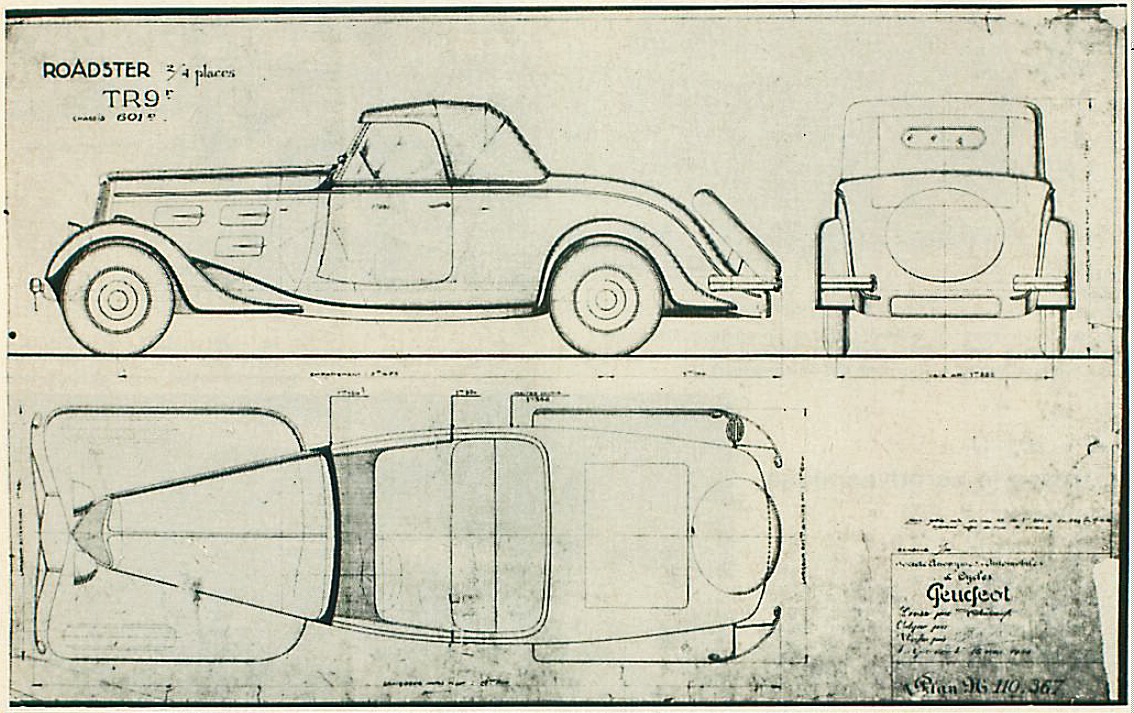 RTA Peugeot 401 Et 601 - édition Juillet 1951, Revue Technique, Occasion