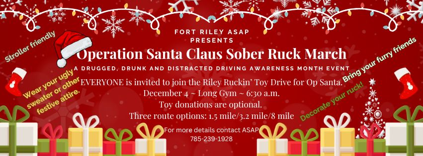 Operation Santa Claus - Fort Riley, KS