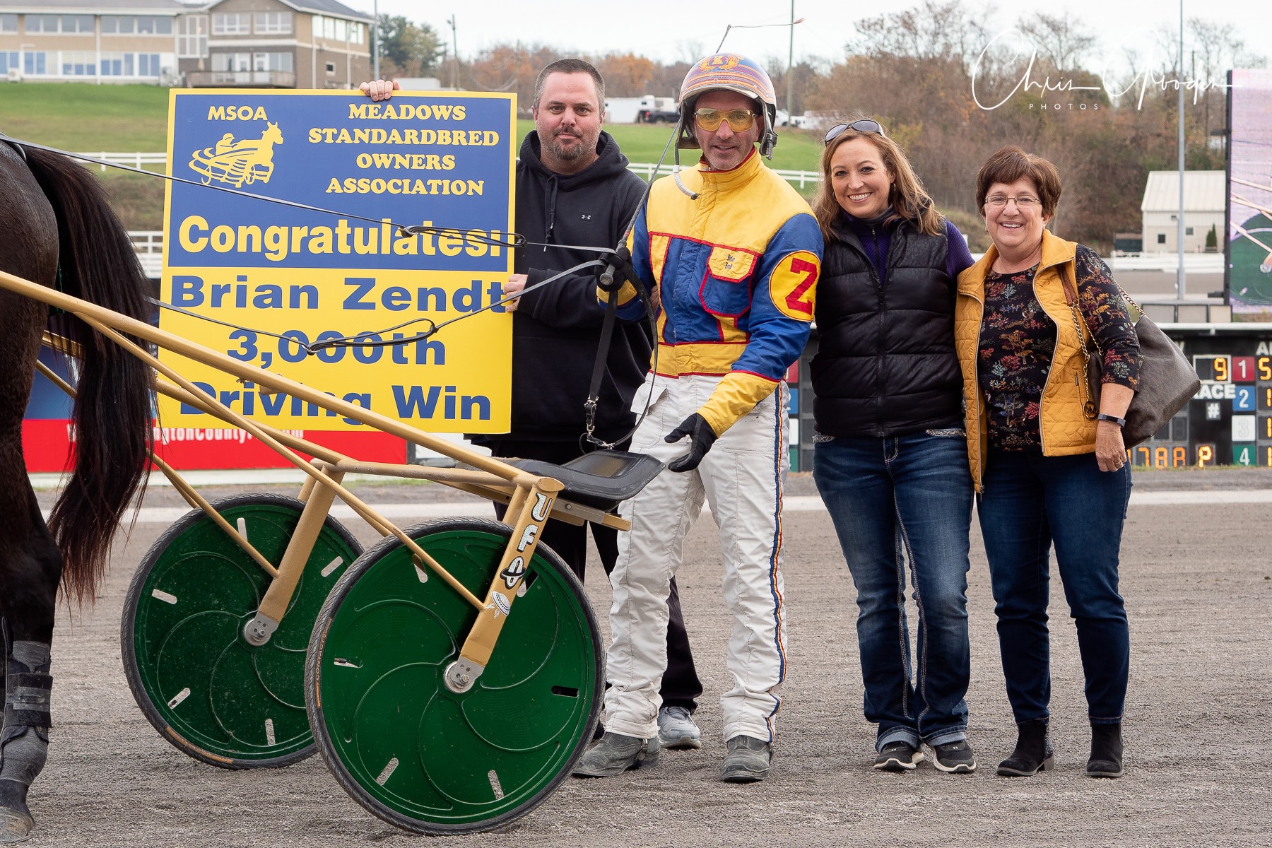 BRIAN ZENDT NOTCHES... - Harness Racing Museum & Hall of Fame