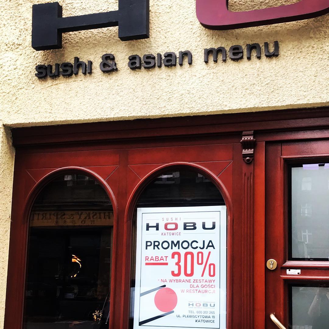 HOBU Sushi & Asian Menu Sushi Katowice - 🍱🍱🍱PROMOCJA‼️🍱🍱 #restauracja # ...