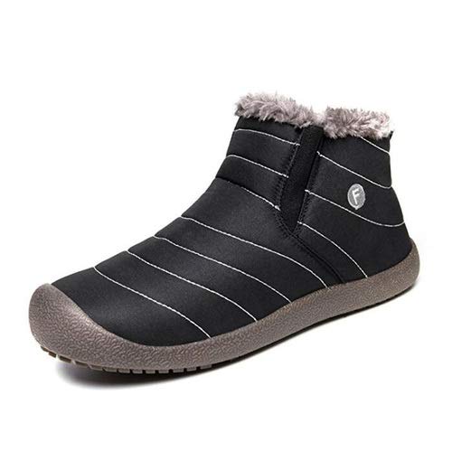 Women's Winter Snow Boots – Waterproof, Insulated Mid-Calf Boots With Fur Lining, Anti-Slip