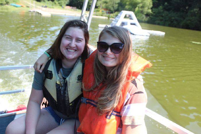 Boat rides with camp friends - what... - YMCA Camp Tippecanoe
