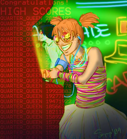 にんにん Highscore arcades with jack amy n lily x