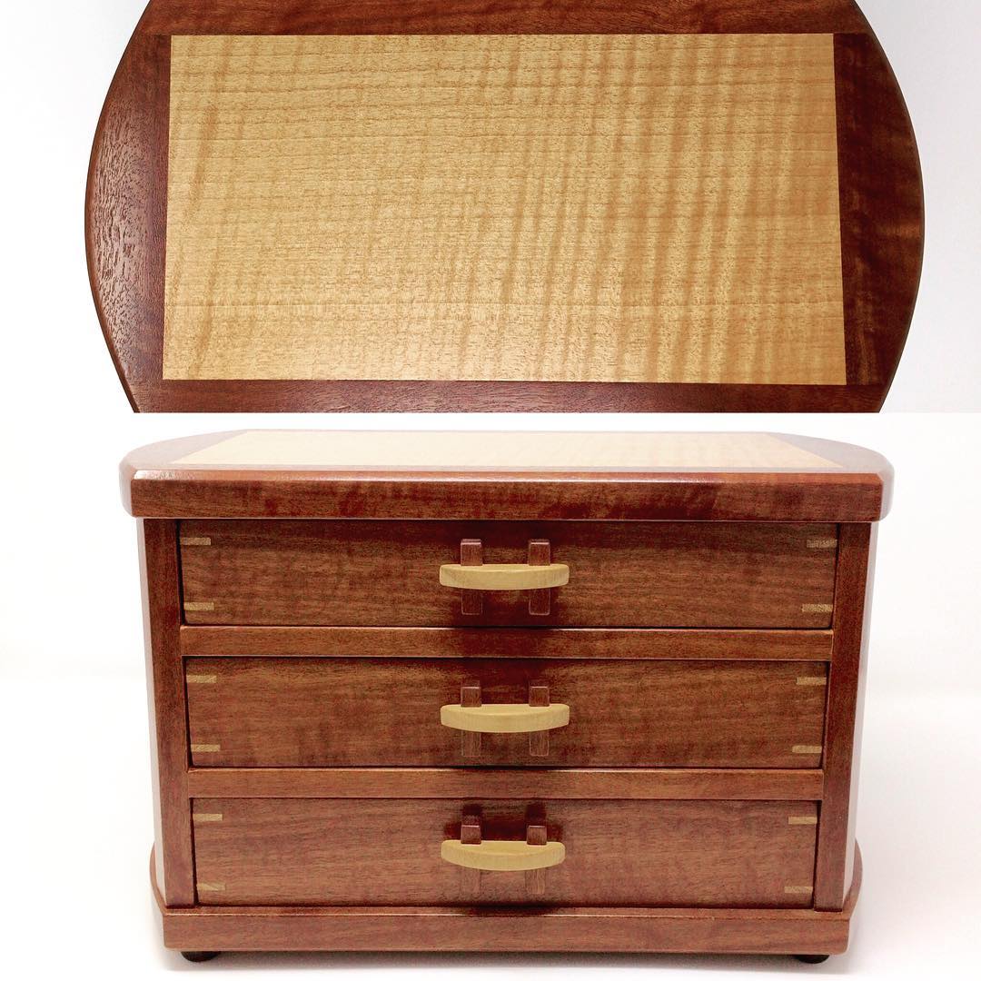 The Real - Beautiful Edward Jacob box at our Airport Location. Makore ...