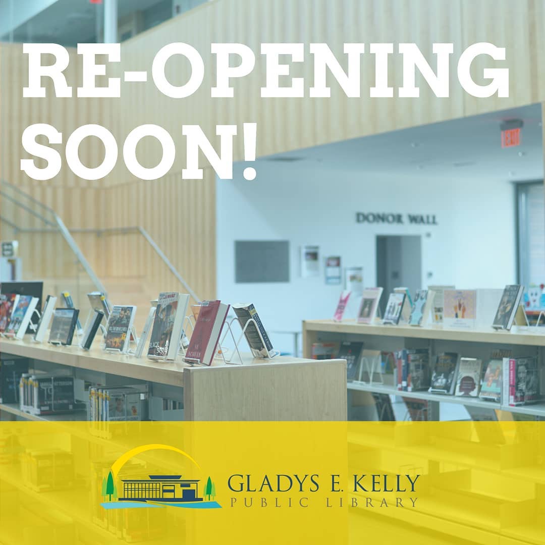 Gladys E. Kelly Public Library - We are incredibly happy to announce ...