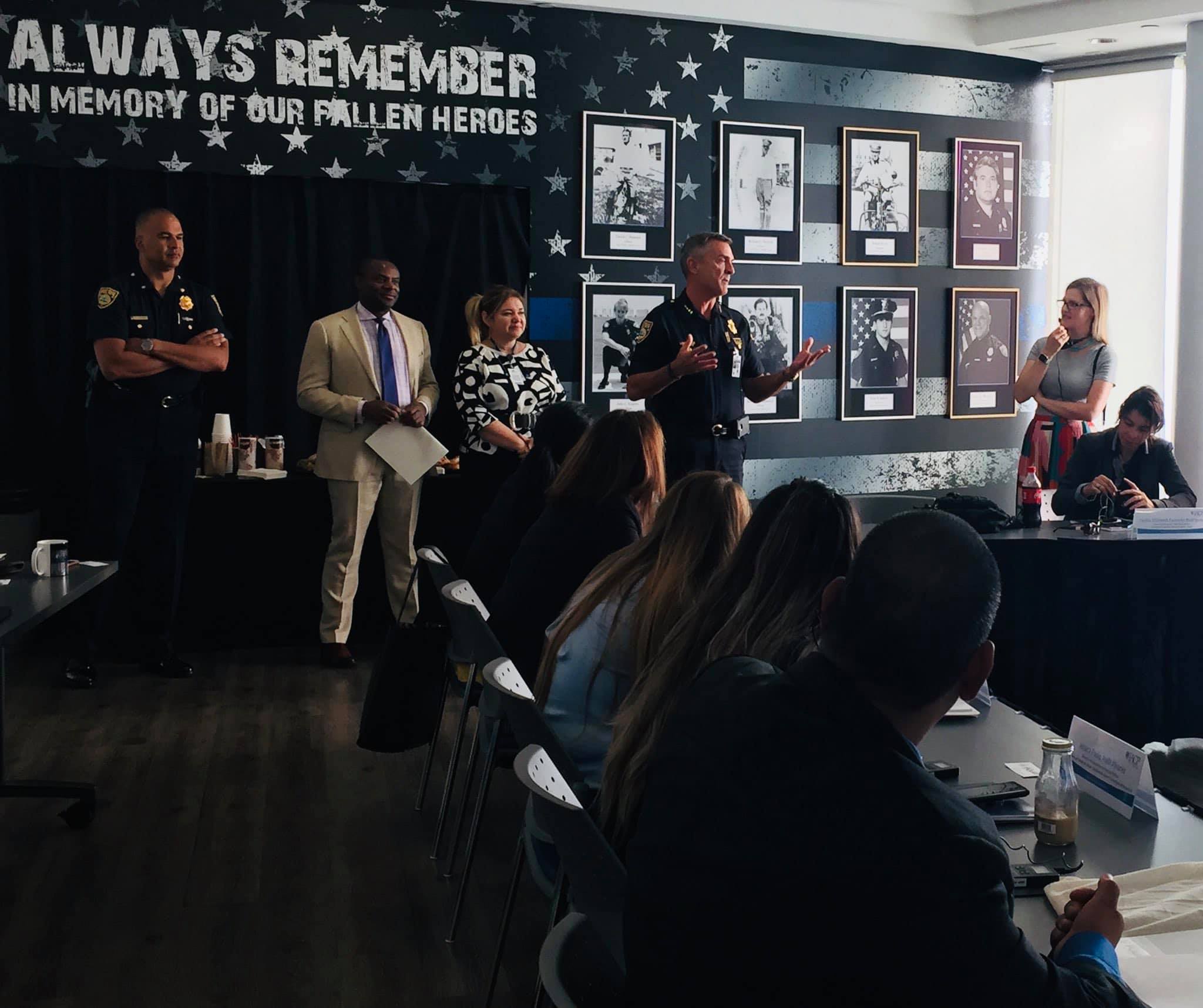 Miami Beach PD - MBPD welcomes a delegation from the IACP’s ...