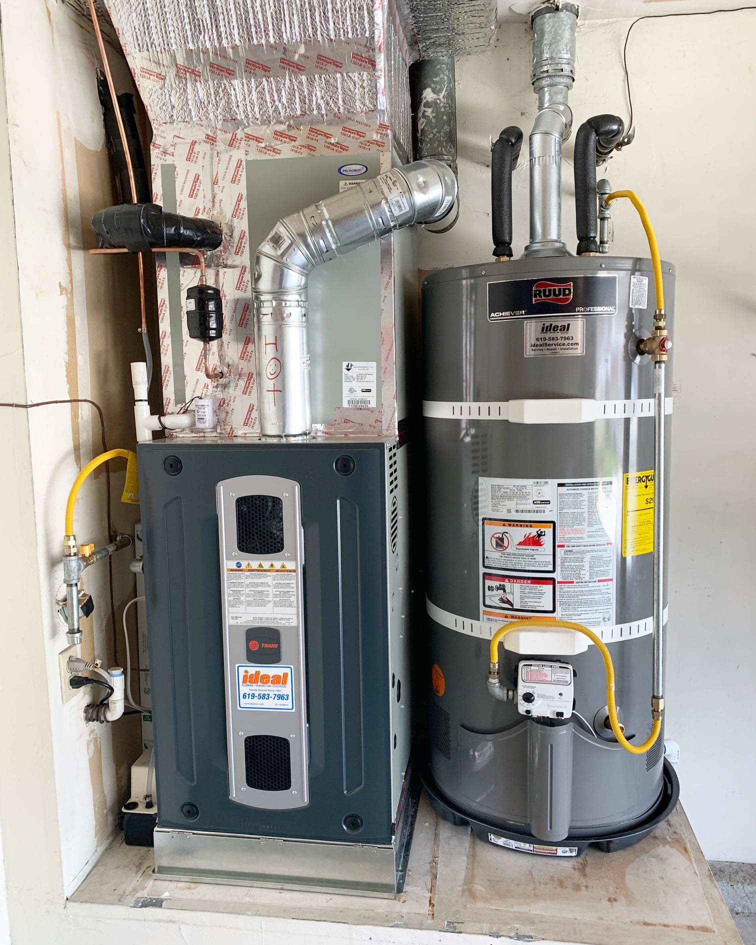 Beautiful install... - Ideal Plumbing Heating Air Electrical | Facebook