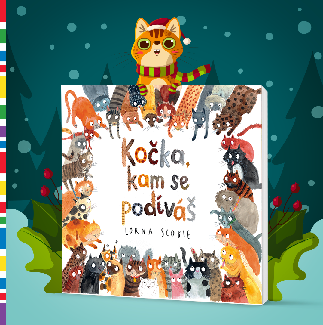 KNIHY DOBROVSKÝ - Milujete kočky? 🐱🐈Vtipné knihy? A kouzelné ilustrace