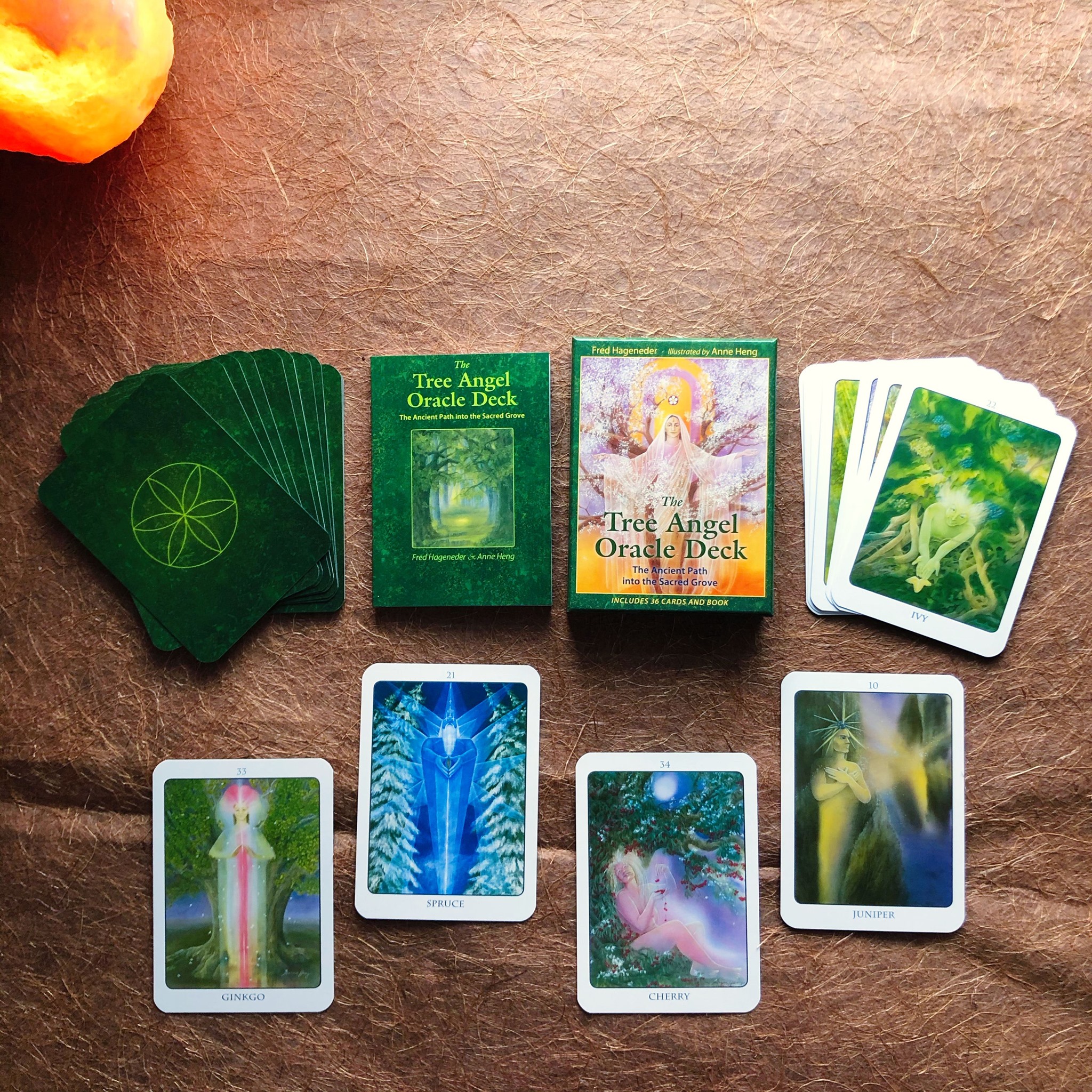 The Tree Angel Oracle card... - Inner Traditions/Bear & Co.