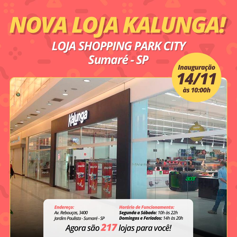 Kalunga - Sumaré, a Kalunga está chegando! 😍 ⠀ Venha conhecer a mais ...