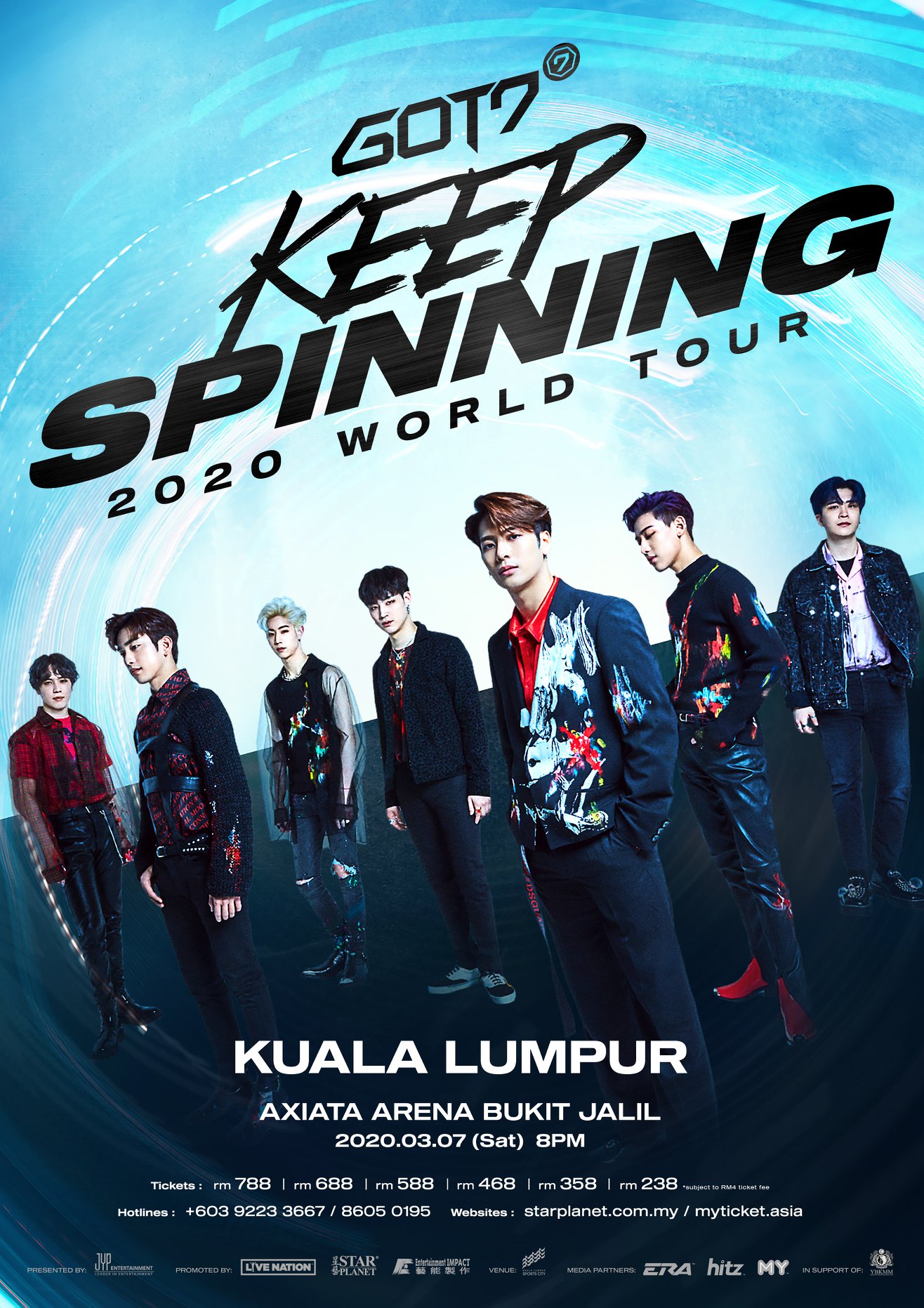 K-POP・アジア GOT7 BluRay [KEEP SPINNING] GOT7 (갓세븐) - 