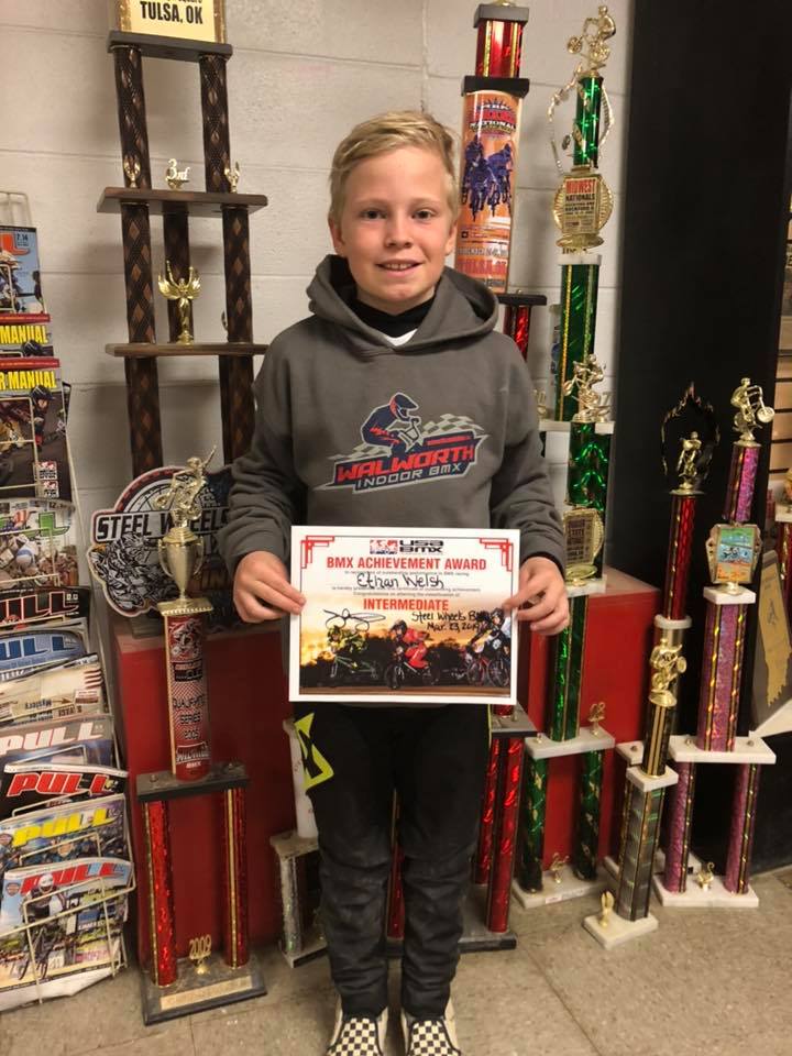 Congratulations to ETHAN WELSH... Who... - Steel Wheels BMX | Facebook