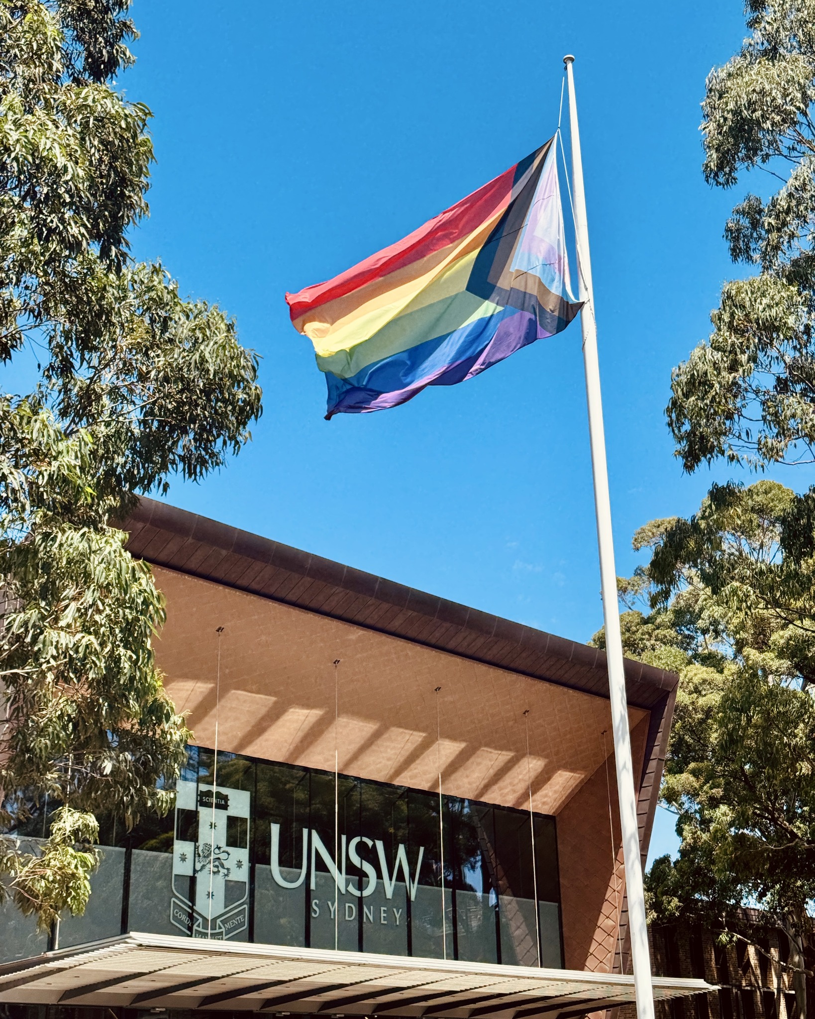 UNSW - Sydney looks good in rainbow 🌈 Happy Sydney Gay and Lesbian ...