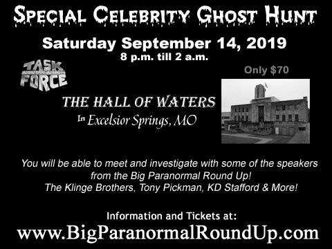 The Big Paranormal Round Up will... - Paranormal Task Force