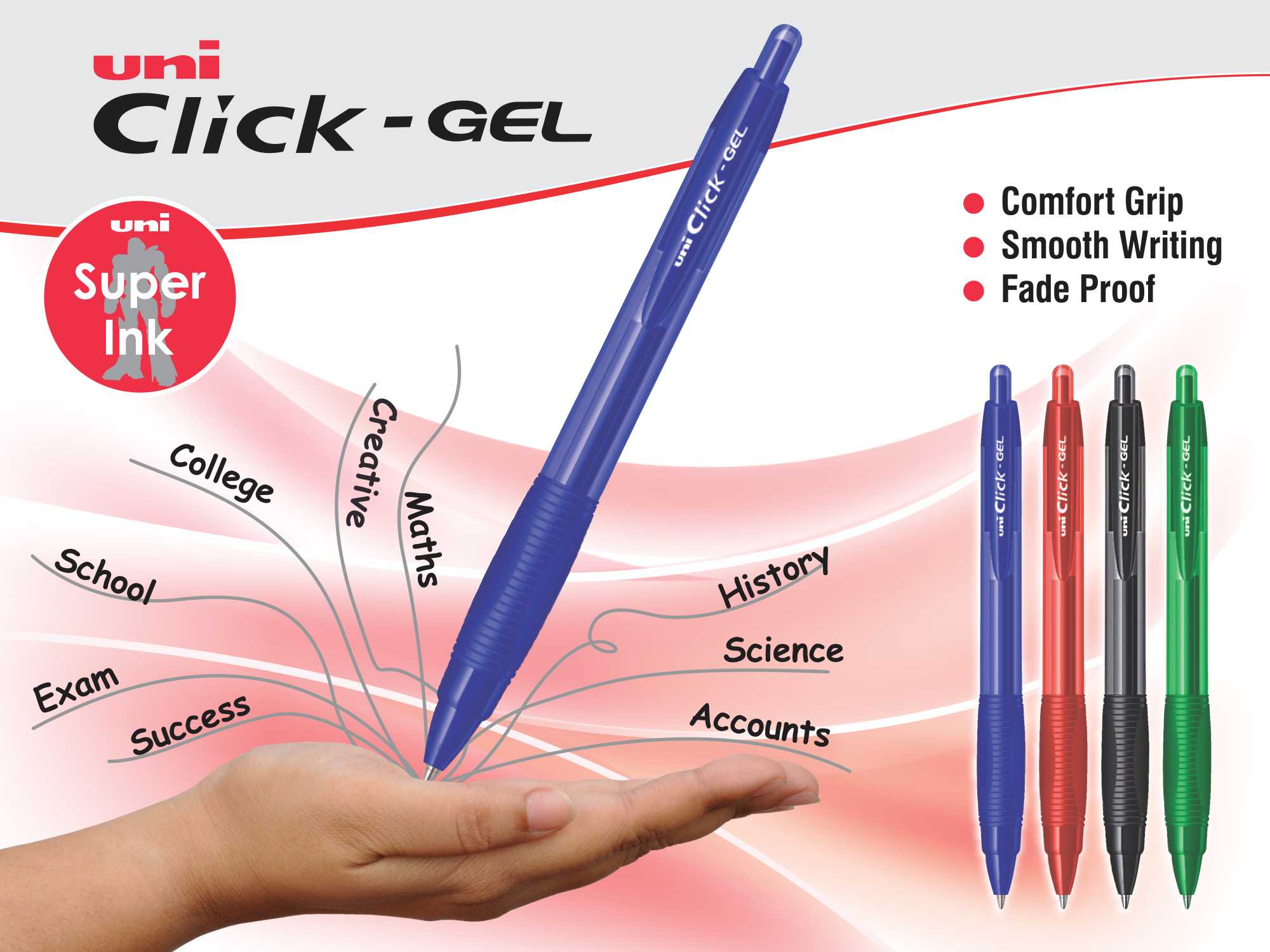 UNI-BALL 0.7mm HB Refill Leads - 1 Tube Of 40 Leads | Strong & Smooth | Fits Most Automatic Pencils