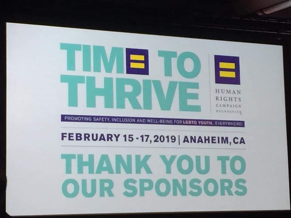 HRC Las Vegas - Check out the pics from the Time to Thrive...