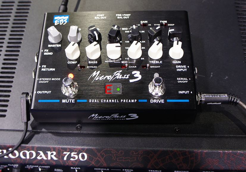 EBS - The new EBS MicroBass 3 preamp is going to be huge