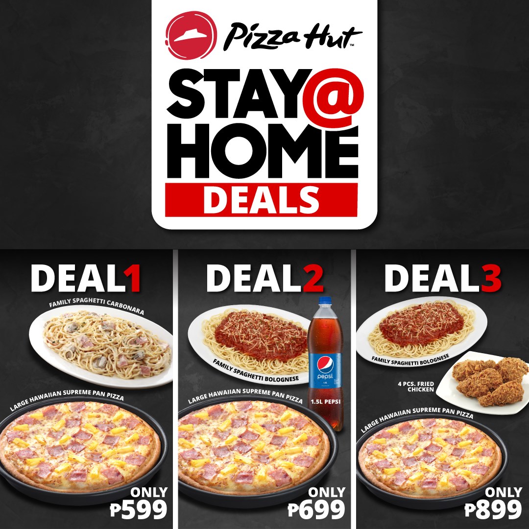 Pizza Hut Let These Stay Home Deals Satisfy Your Pizza Facebook