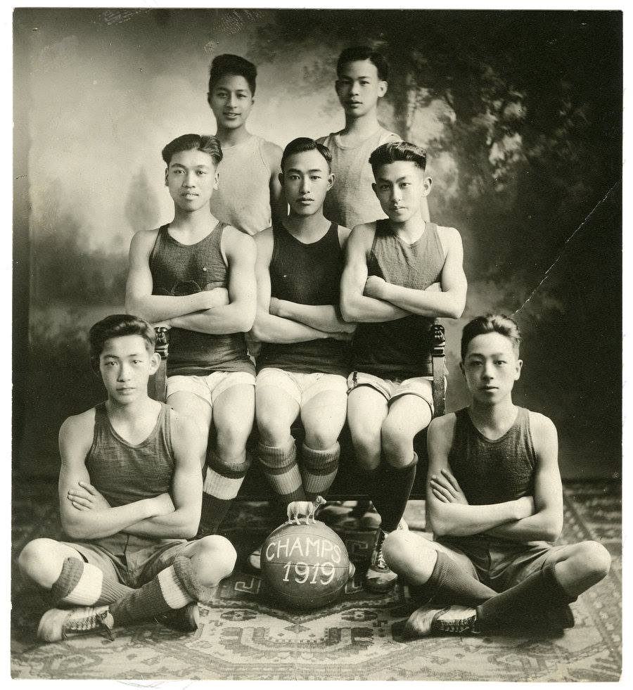 100 Years Ago! Chinese basketball team from San Francisco 🙌🏾🏀