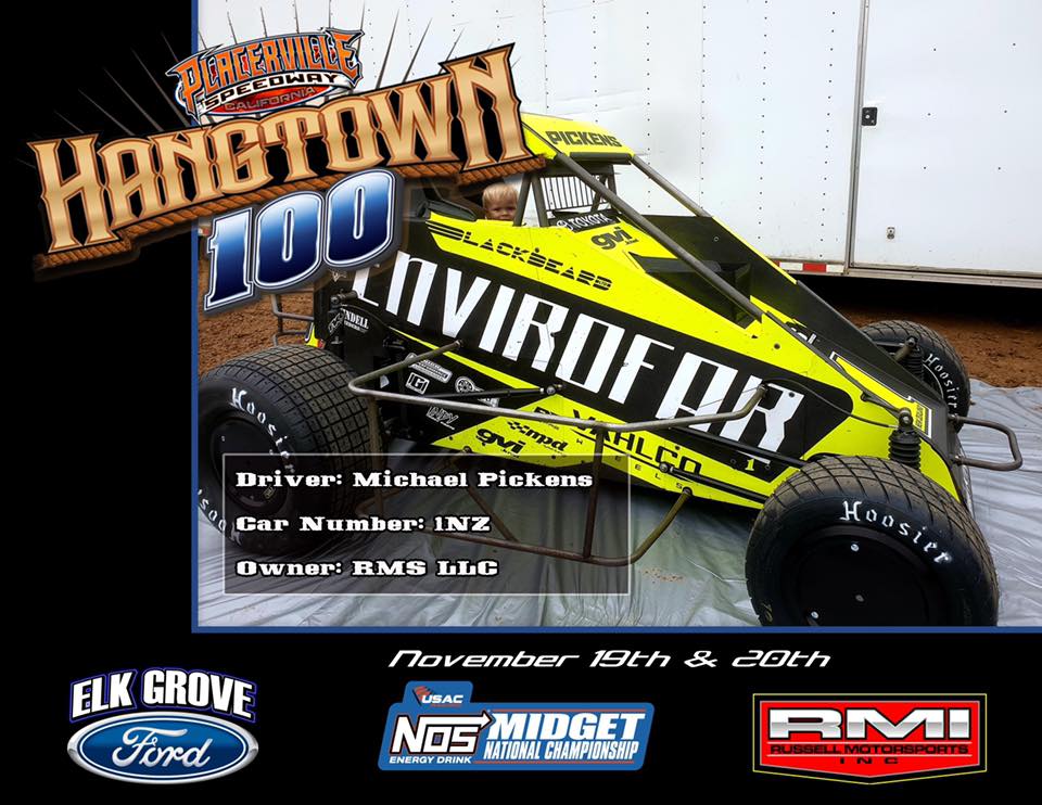 Placerville - Multi-time New Zealand Midget champion Michael Pickens ...