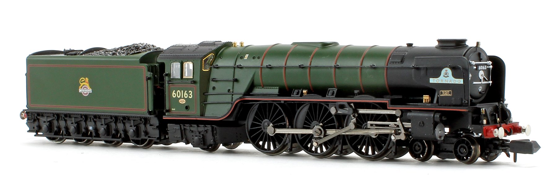 Graham Farish 372-800A 'Tornado' Class A1 BR Lined Brunswick Green