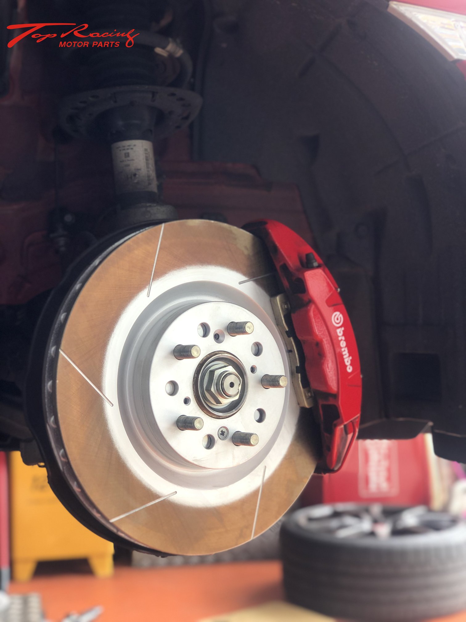 TOP RACING - FK8 Civic Type R brake upgrade! 安裝Dixcel type...