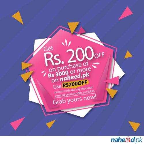 Get Rs. 200 OFF on the purchase of... - Naheed Super Market | Facebook