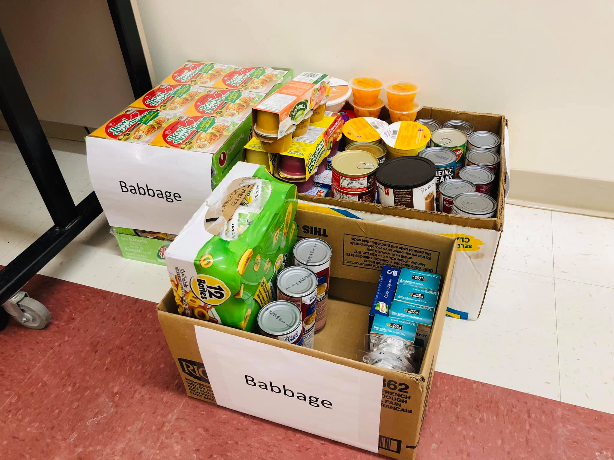 Our Food Drive has now... - UNB Computer Science Association