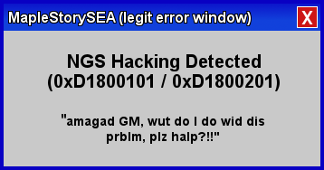 MapleStorySEA - [Updates on the NGS Error Issues] Hey...