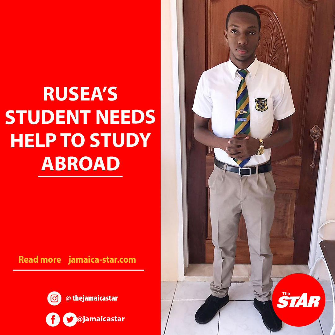 The Jamaica Star - Raheem Graham, 20, outgoing head boy of Rusea's High ...