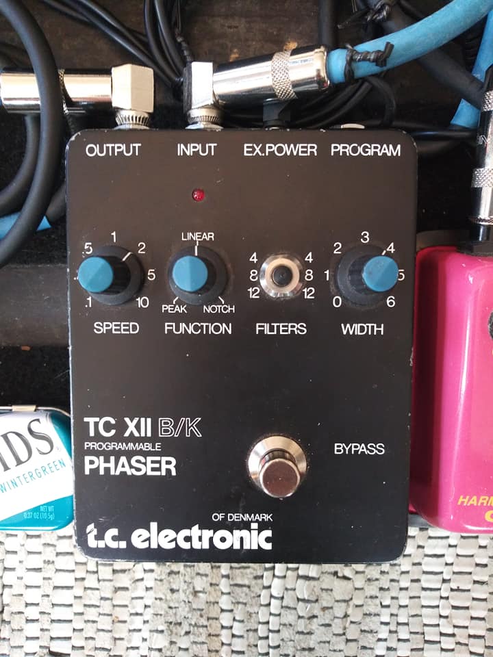 1982 tc electronic tc xii programmable phaser! ✌🏻