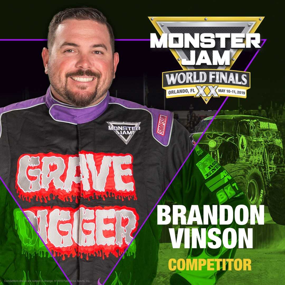 Congratulations Brandon Vinson on winning Monster Jam Triple
