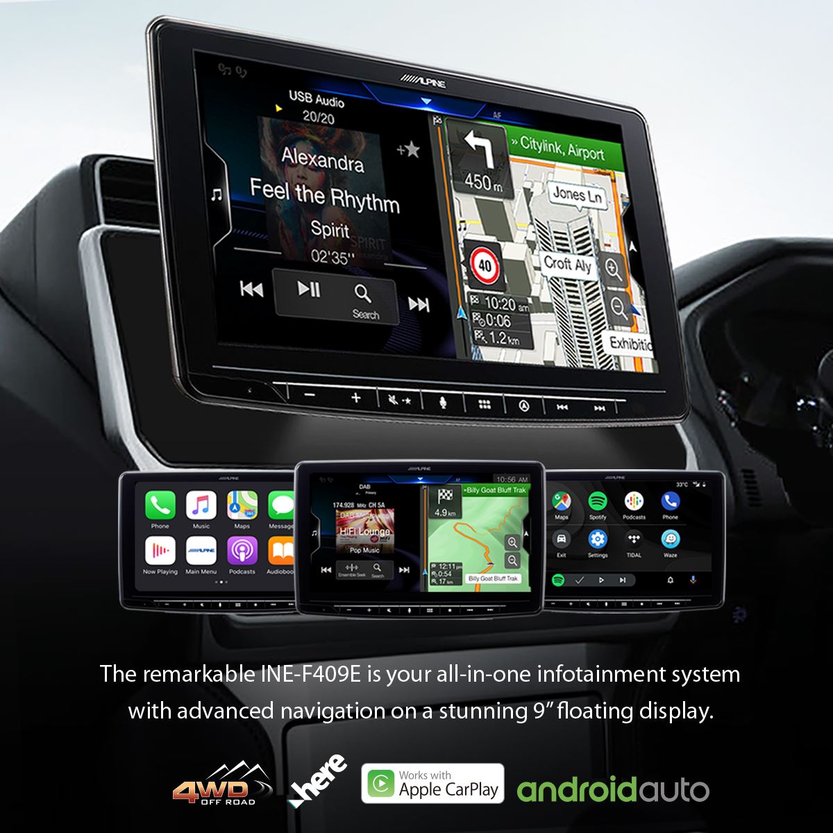 Alpine - Alpine innovation continues with the all-new revolutionary INE ...