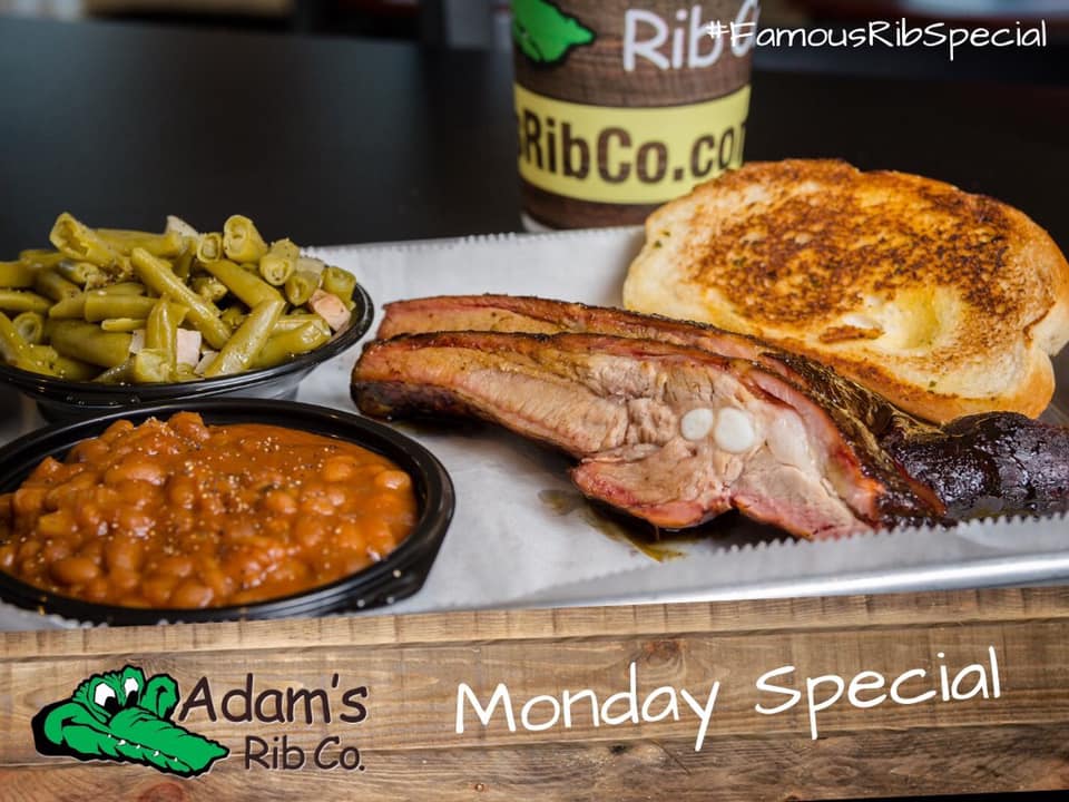 Adam's Rib Co. - Come Try our Famous RIB LUNCH SPECIAL!... | Facebook