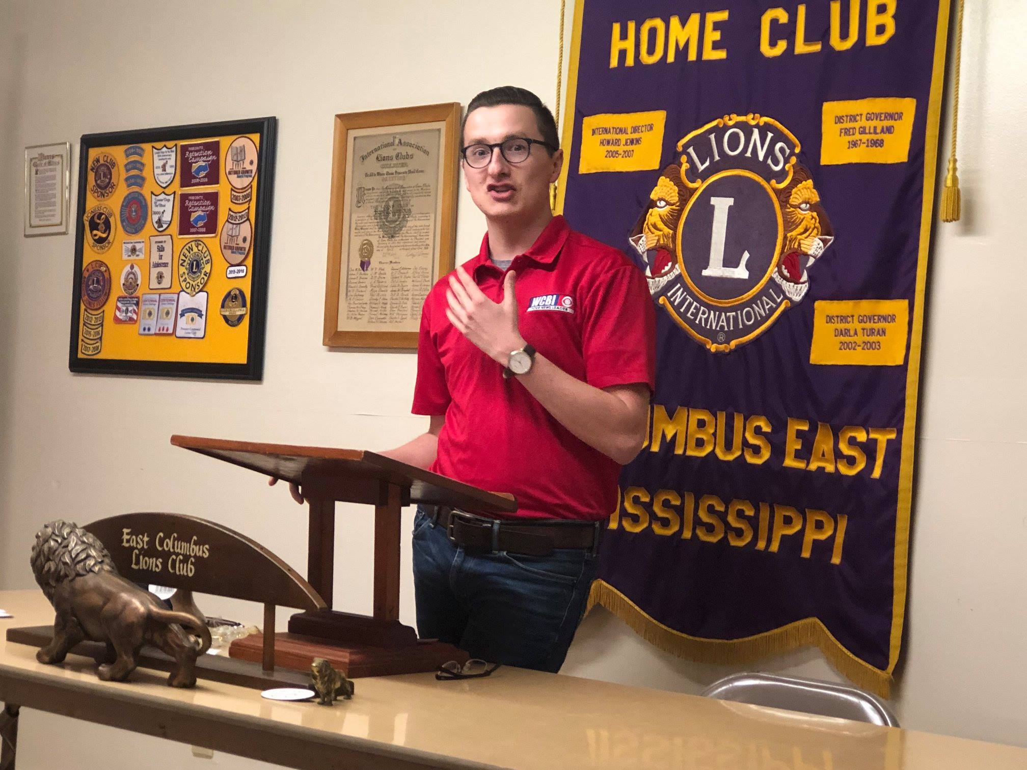 Meteorologist Jacob Dickey