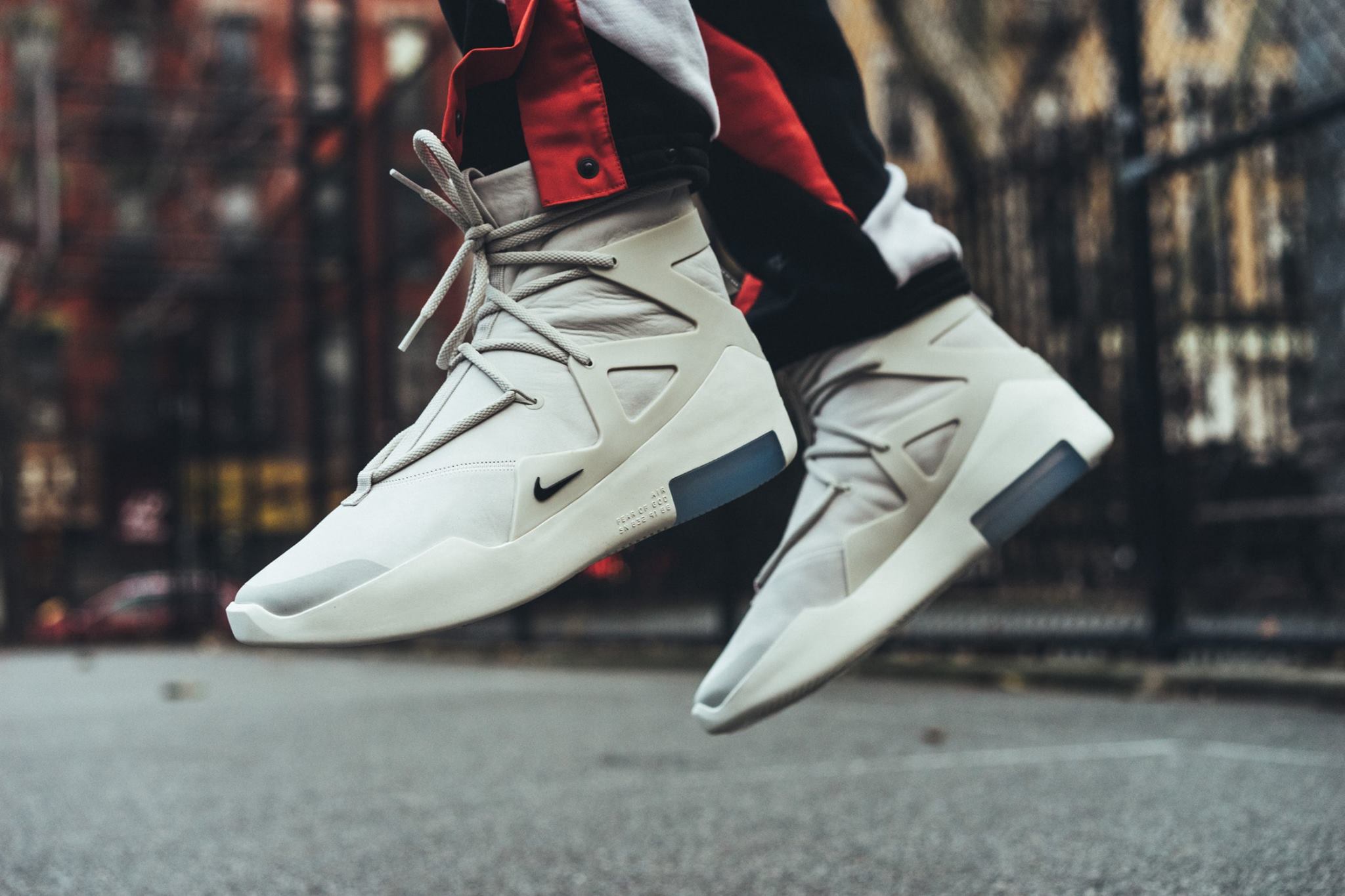 NIKE × FEAR OF GOD × NBA トリプルコラボ PJ Tucker wearing the Nike Air Fear of God by Jerry Lorenzo