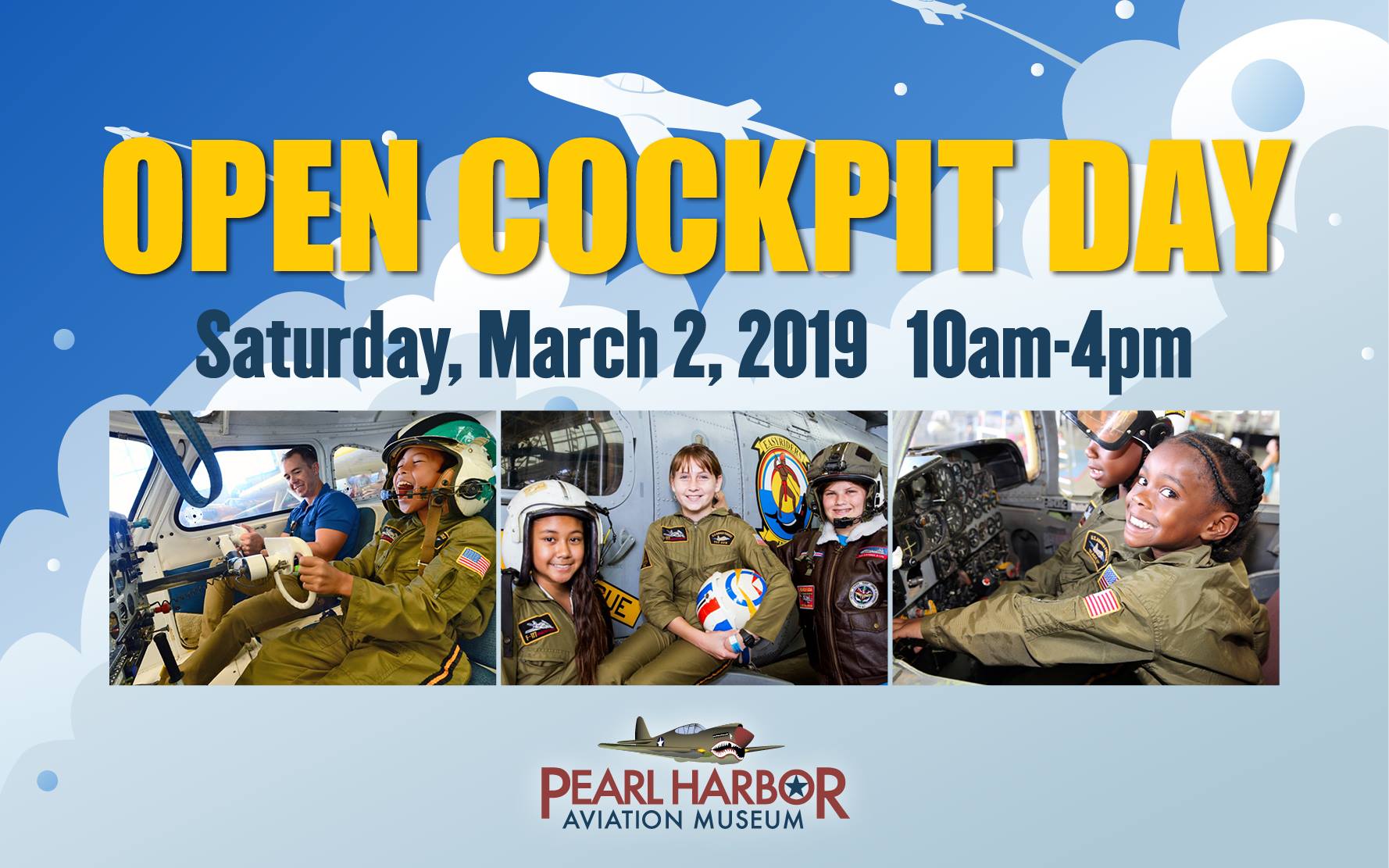 Open Cockpit Day returns... - Pearl Harbor Aviation Museum