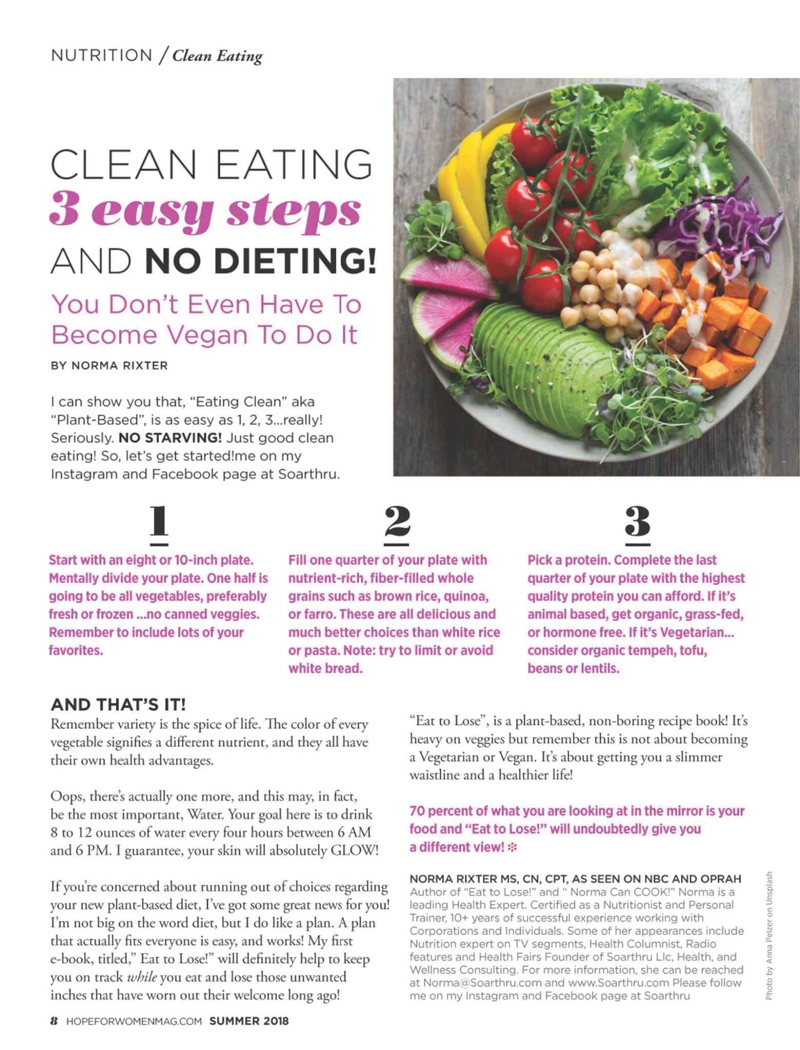 Hope Magazine - As promised! We're talking about #Healthy...