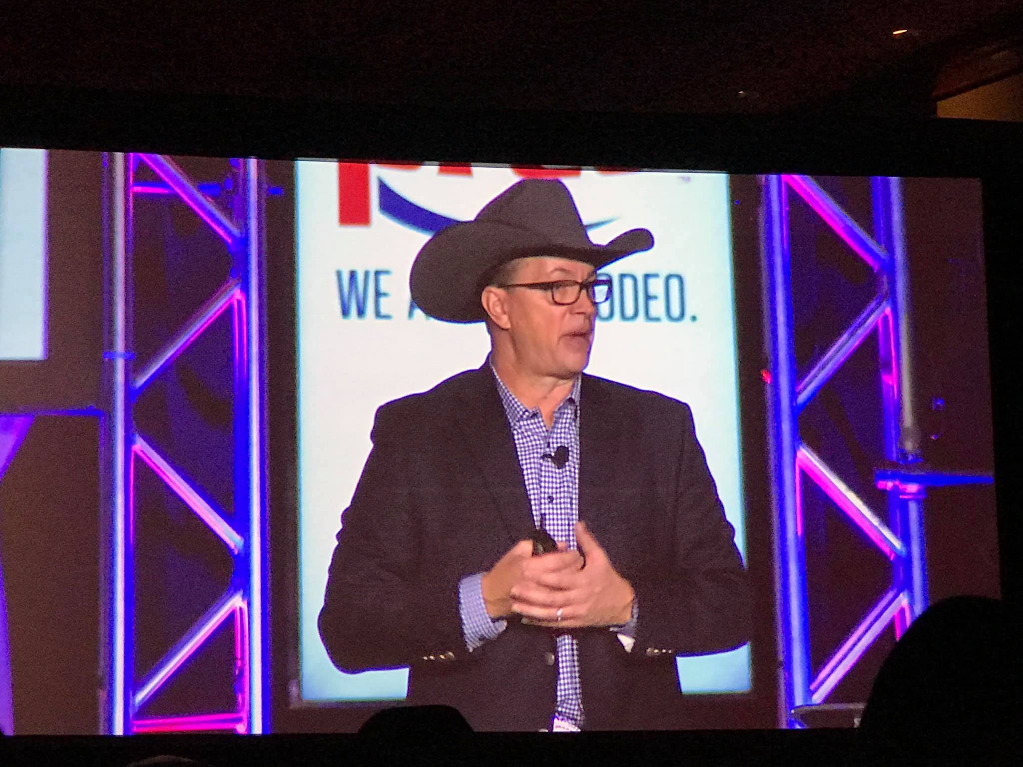 Franklin Rodeo - The PRCA’s new CEO, George Taylor, gave...