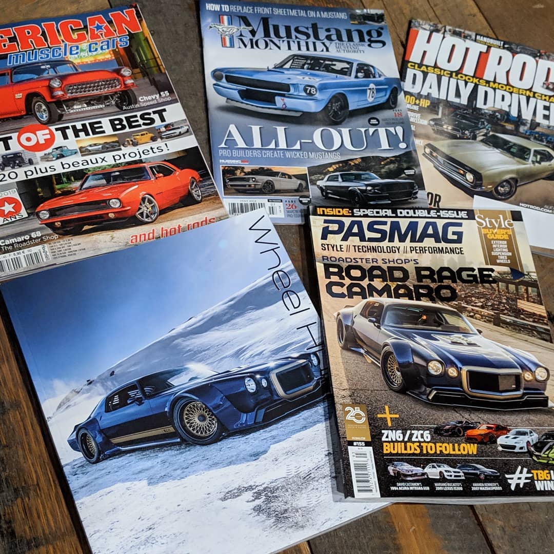 Roadster Shop - Full coverage! Awesome to see this lineup...