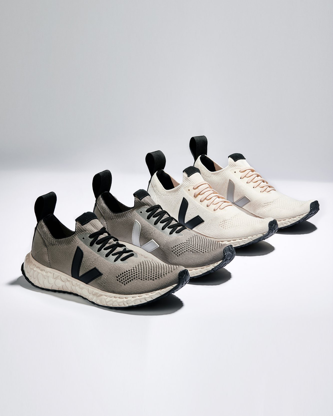 VEJA X RICK OWENS. The vegan hiking style was created for comfort 