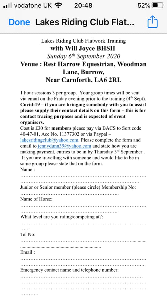 🌟🌟 we have more training dates 🌟🌟... - Lakes Riding Club