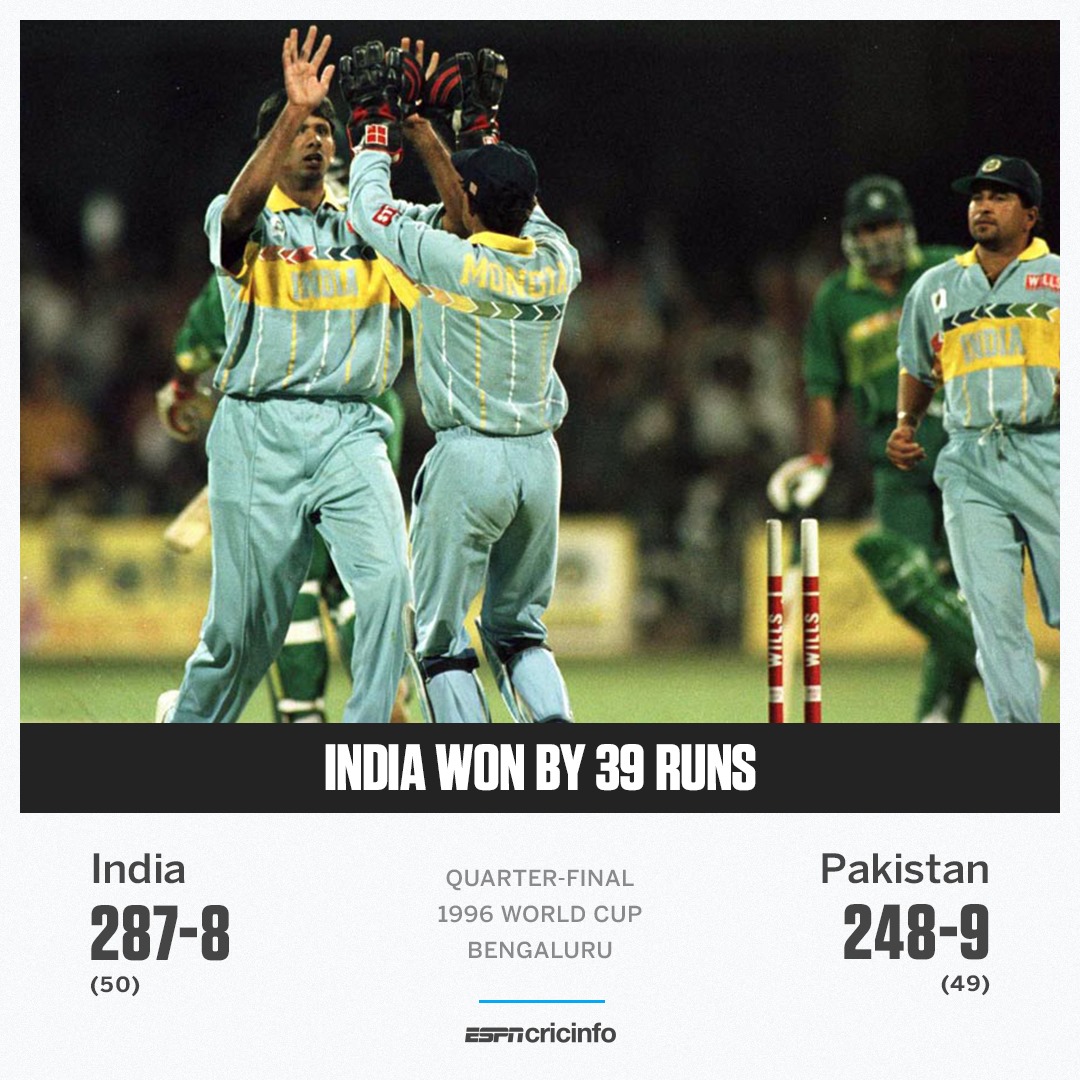 ESPNcricinfo - #OnThisDay in 1996, the first ever... | Facebook