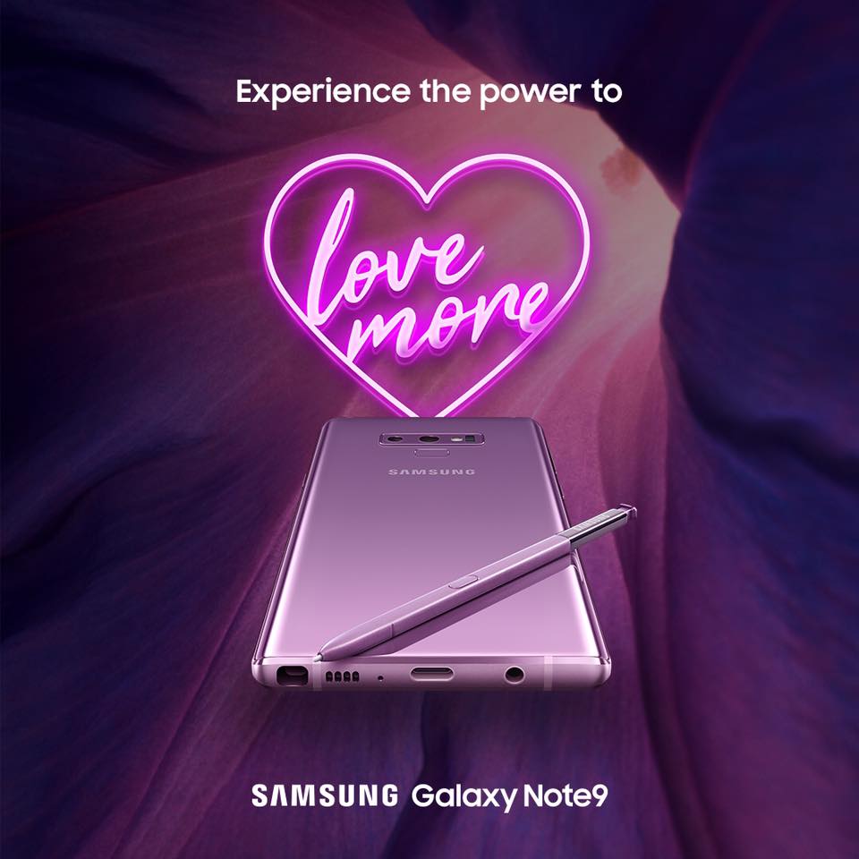 The much-awaited Galaxy Note9 Lavender Purple is finally here 