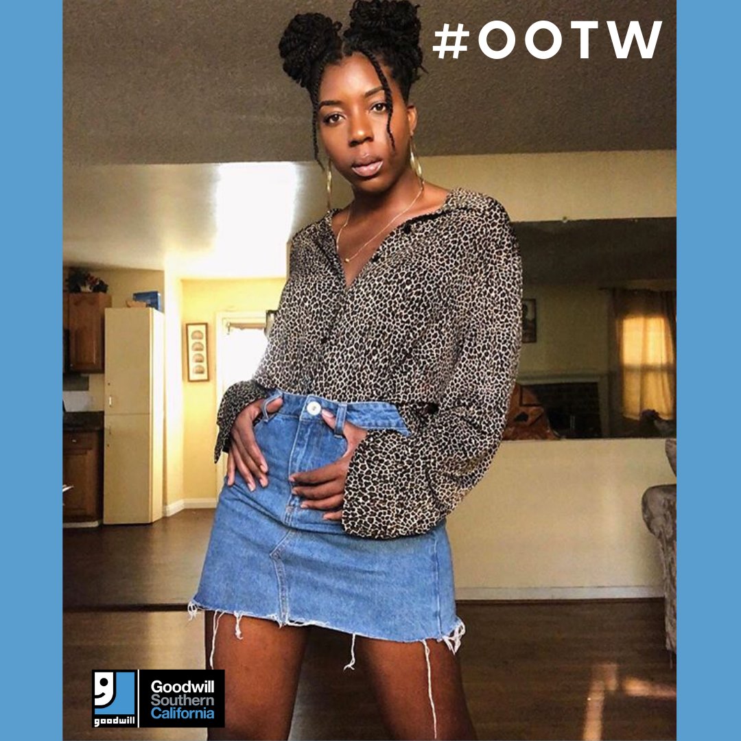 This shopper is wearing our... - Goodwill Southern California | Facebook