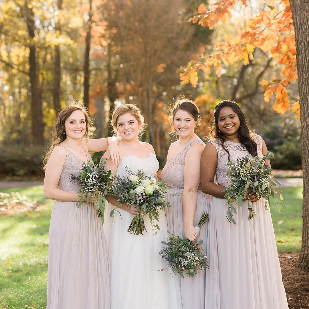 Maids for a day, besties for life! 💕 It's the last day to get up to $40 off regular price bridesmaid dresses! Shop now to create your perfect party! https://bit.ly/3gxxul3 📸: Paper