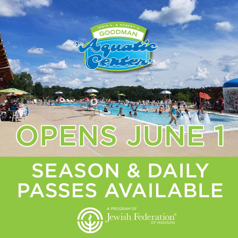 The pool opens this weekend... - Jewish Federation of Madison